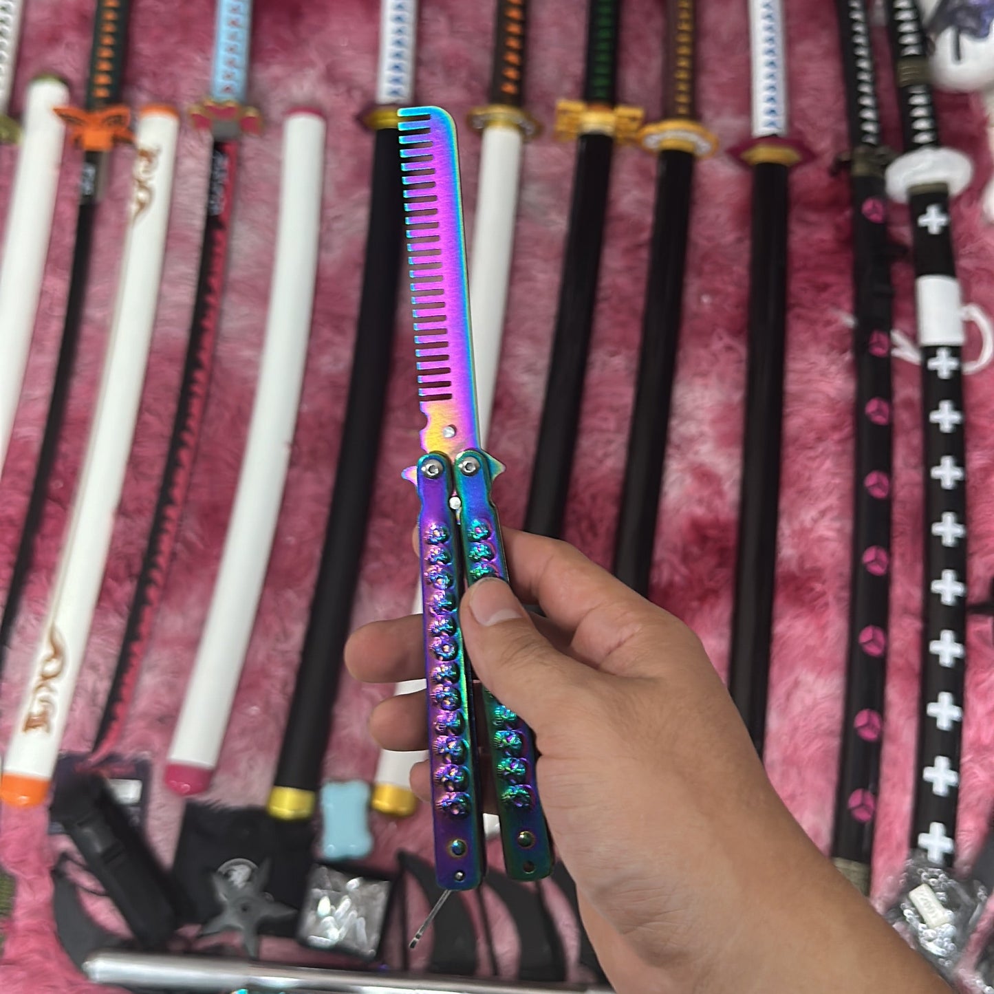 Navaja Peine Mariposa Sin Filo Csgo