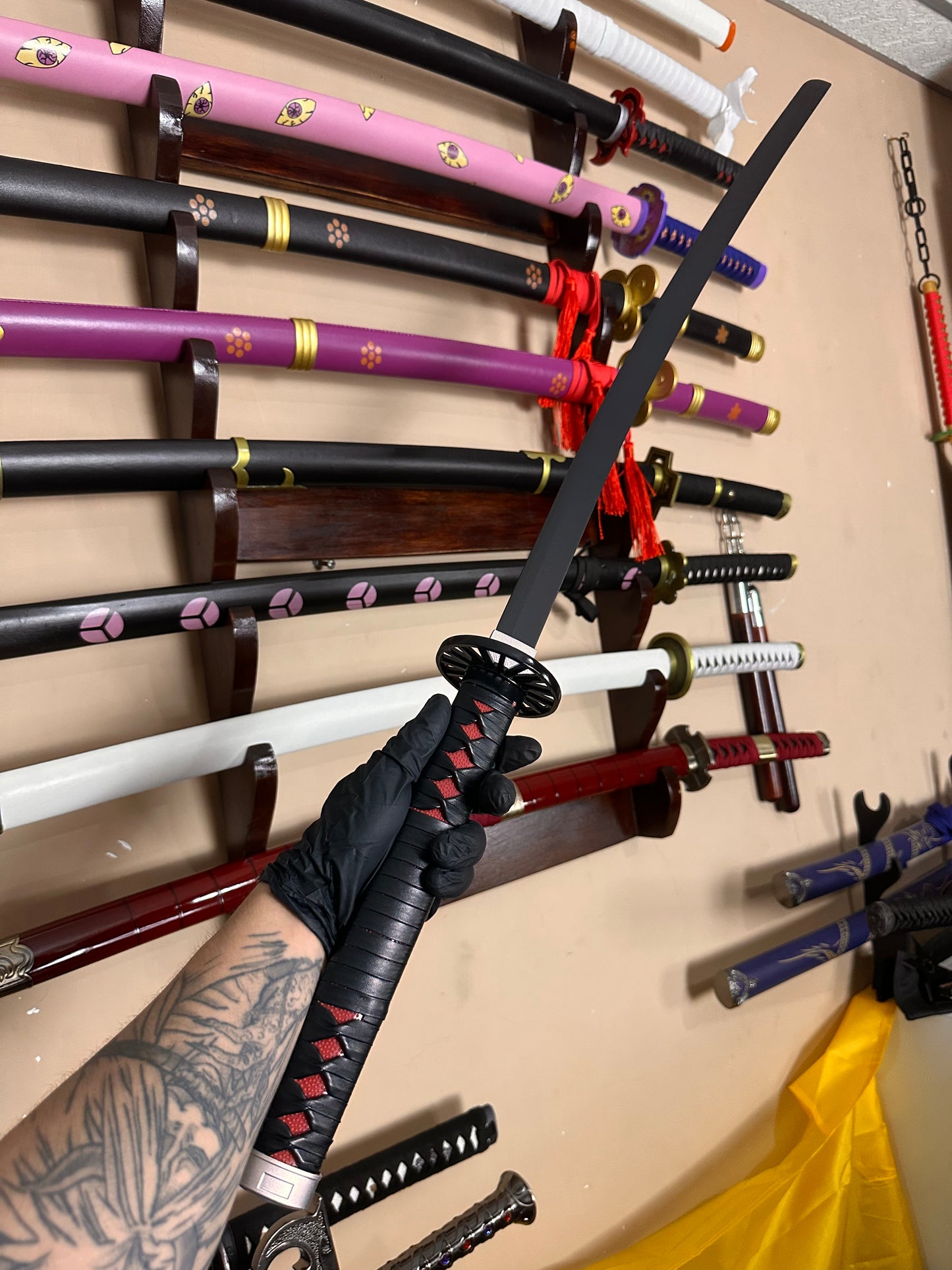 Katana De Metal Tanjiro Kamado Kimetsu no Yaiba - Demon Slayer 1ra versión