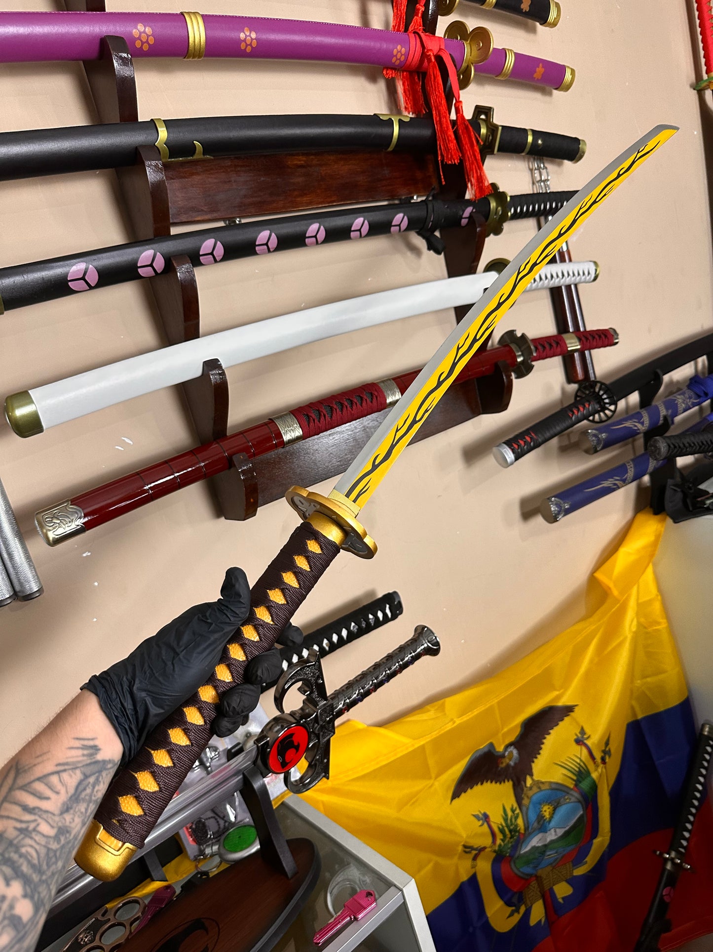 Katana De Metal de Kaigaku de metal Kimetsu no Yaiba - Demon Slayer