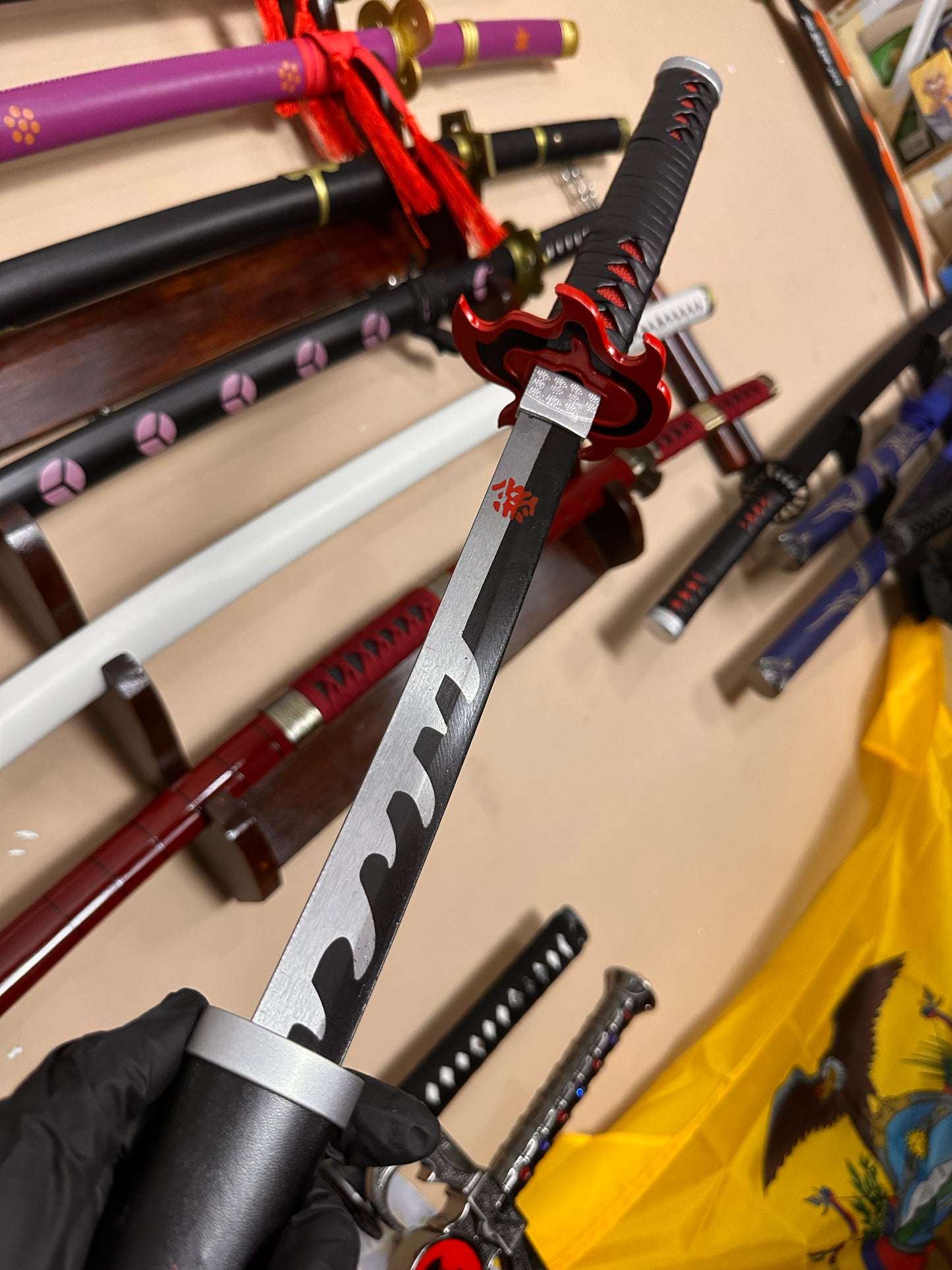 Katana De Metal de Tanjiro Kamado kimetsu no yaiba - Demon Slayer 2da versión