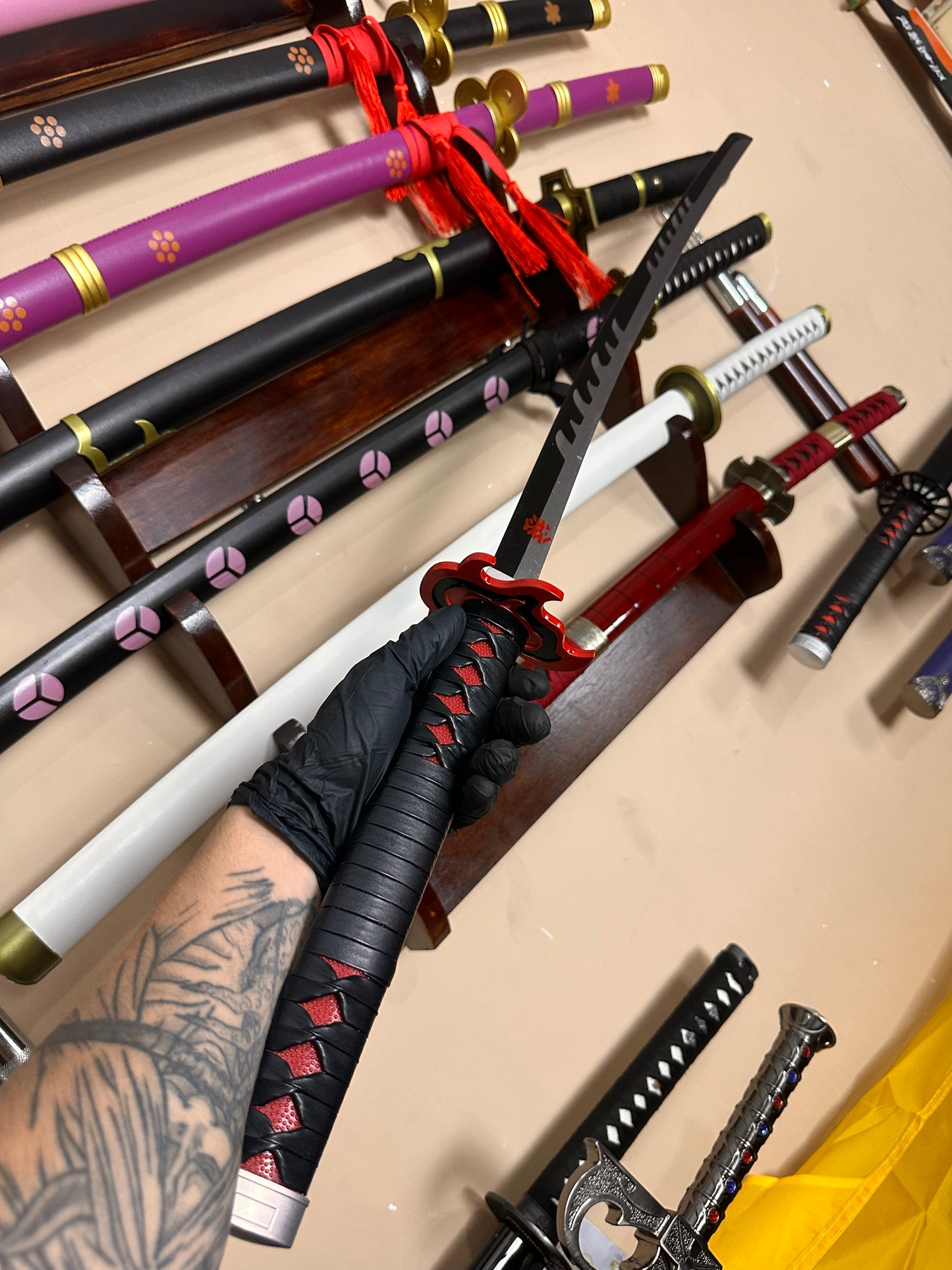 Katana De Metal de Tanjiro Kamado kimetsu no yaiba - Demon Slayer 2da versión