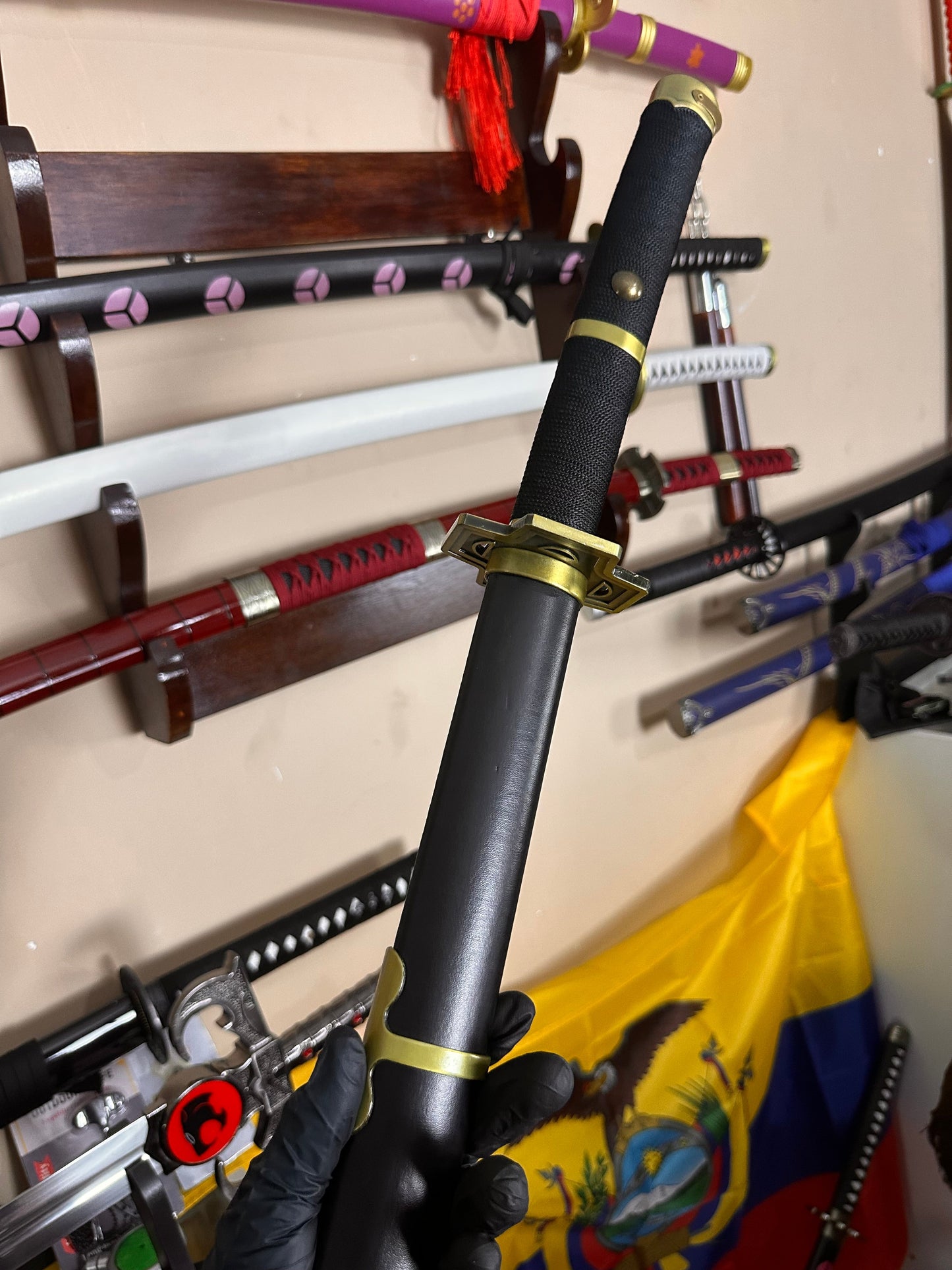 Katana Yubashiri Decorativa de Zoro de One Piece