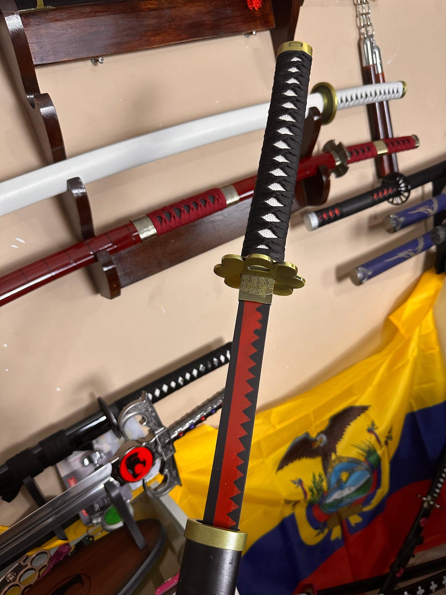 Katana de Zoro Shusui De Metal Decorativa de One Piece