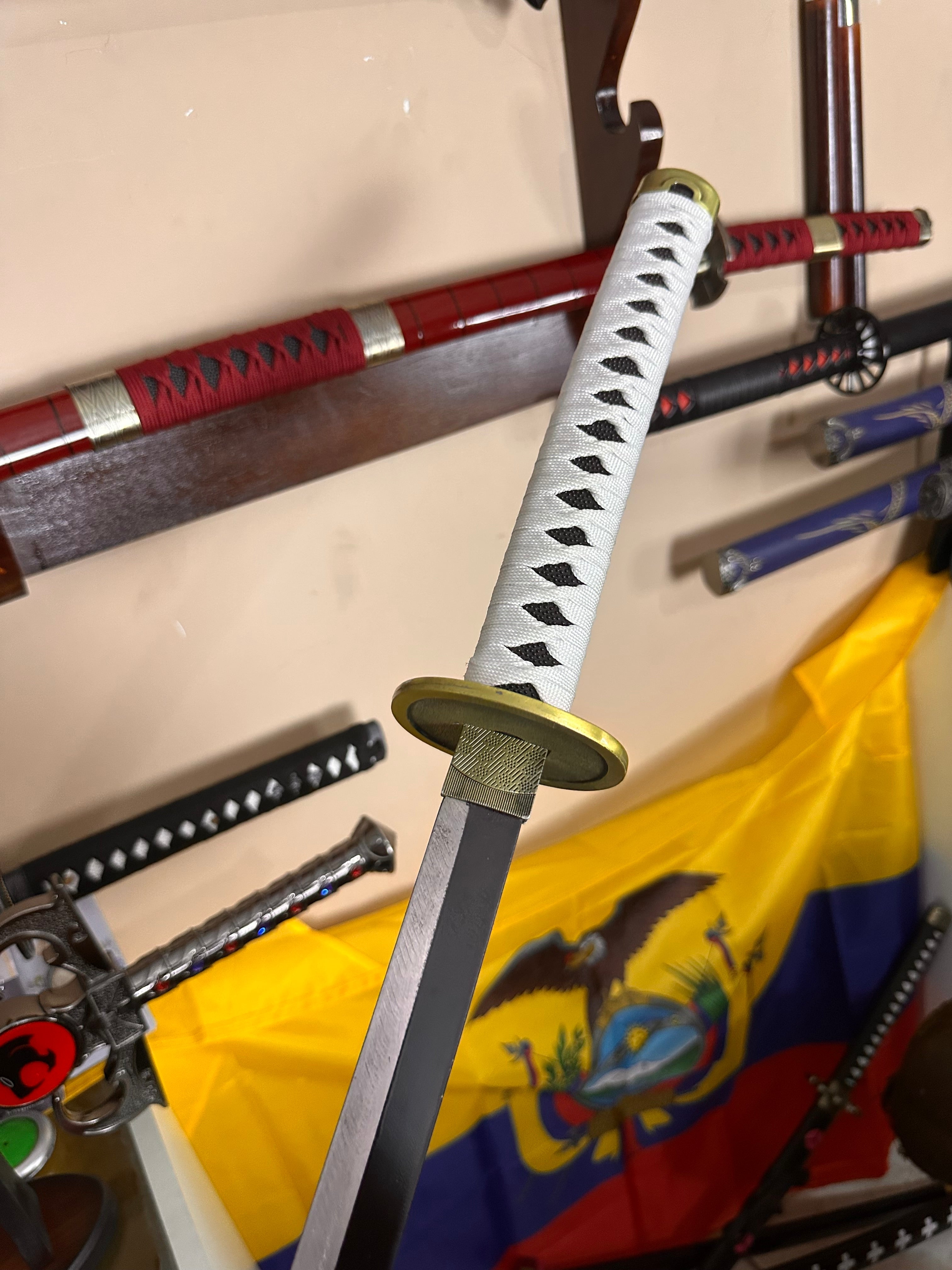 Katana de Zoro Wado Ichimonji Decorativa de One Piece