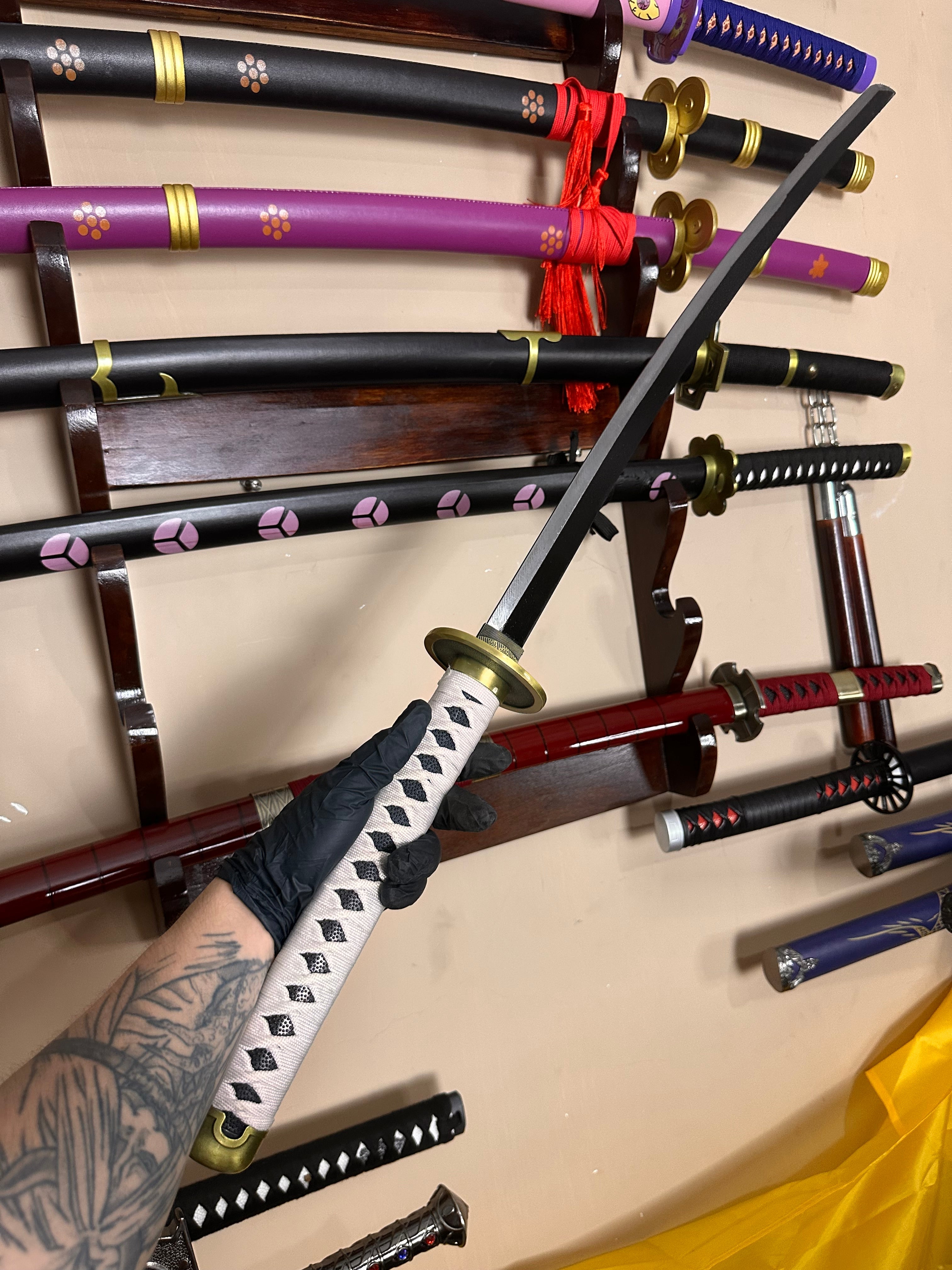 Katana de Zoro Wado Ichimonji Decorativa de One Piece