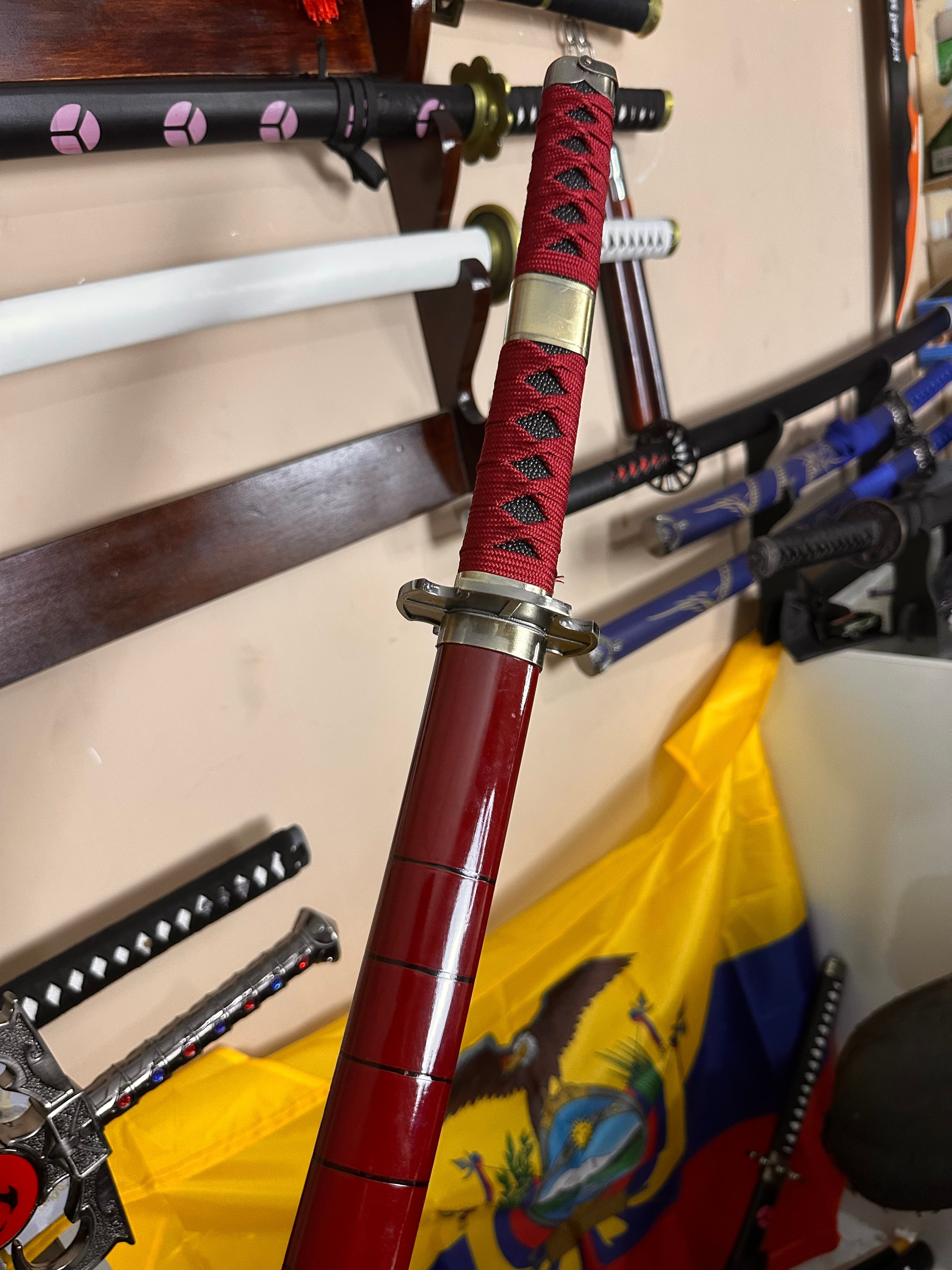 Katana Sandai Kitetsu Roronoa Zoro One Piece Decorativa