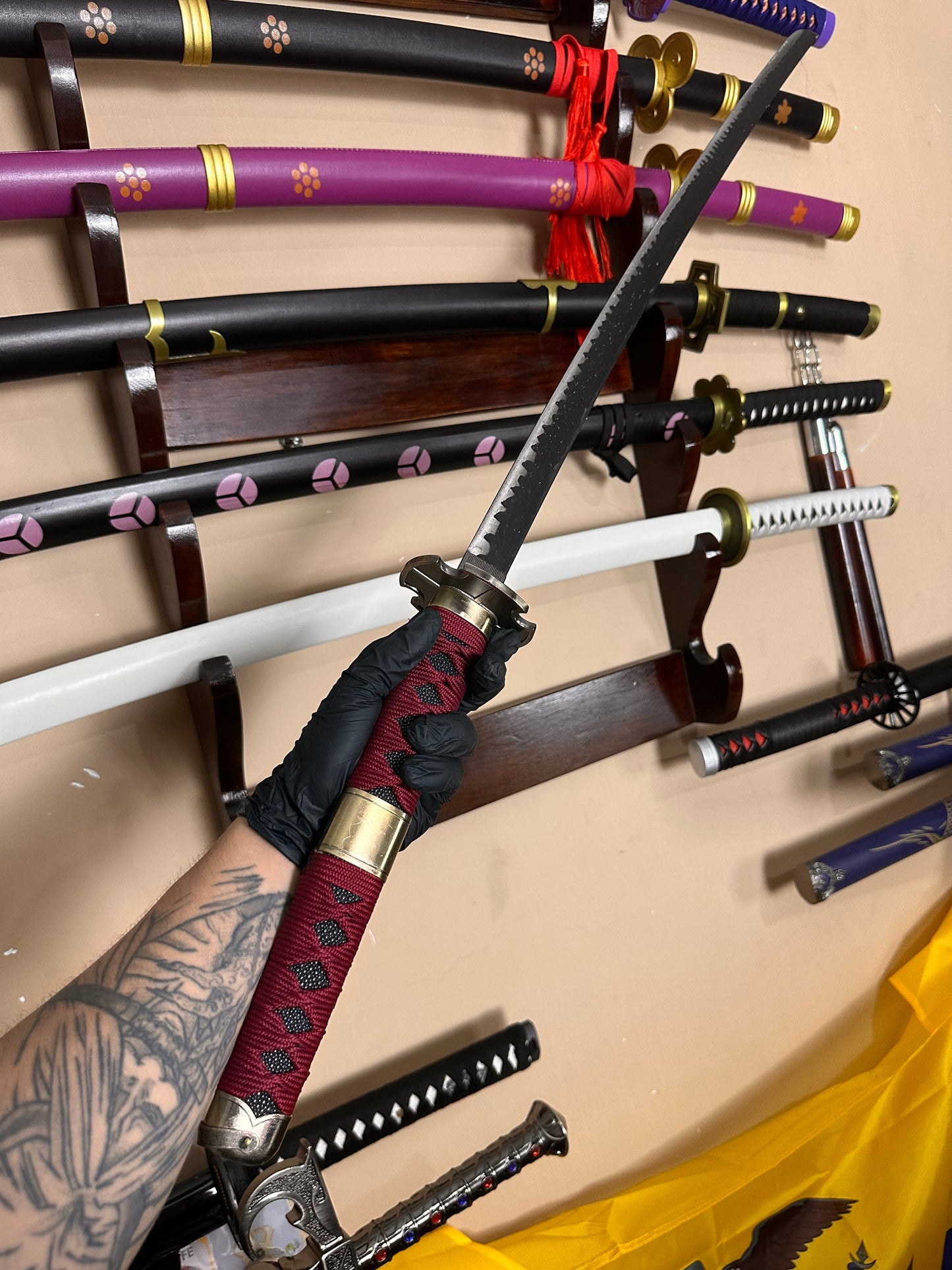 Katana Sandai Kitetsu Roronoa Zoro One Piece Decorativa