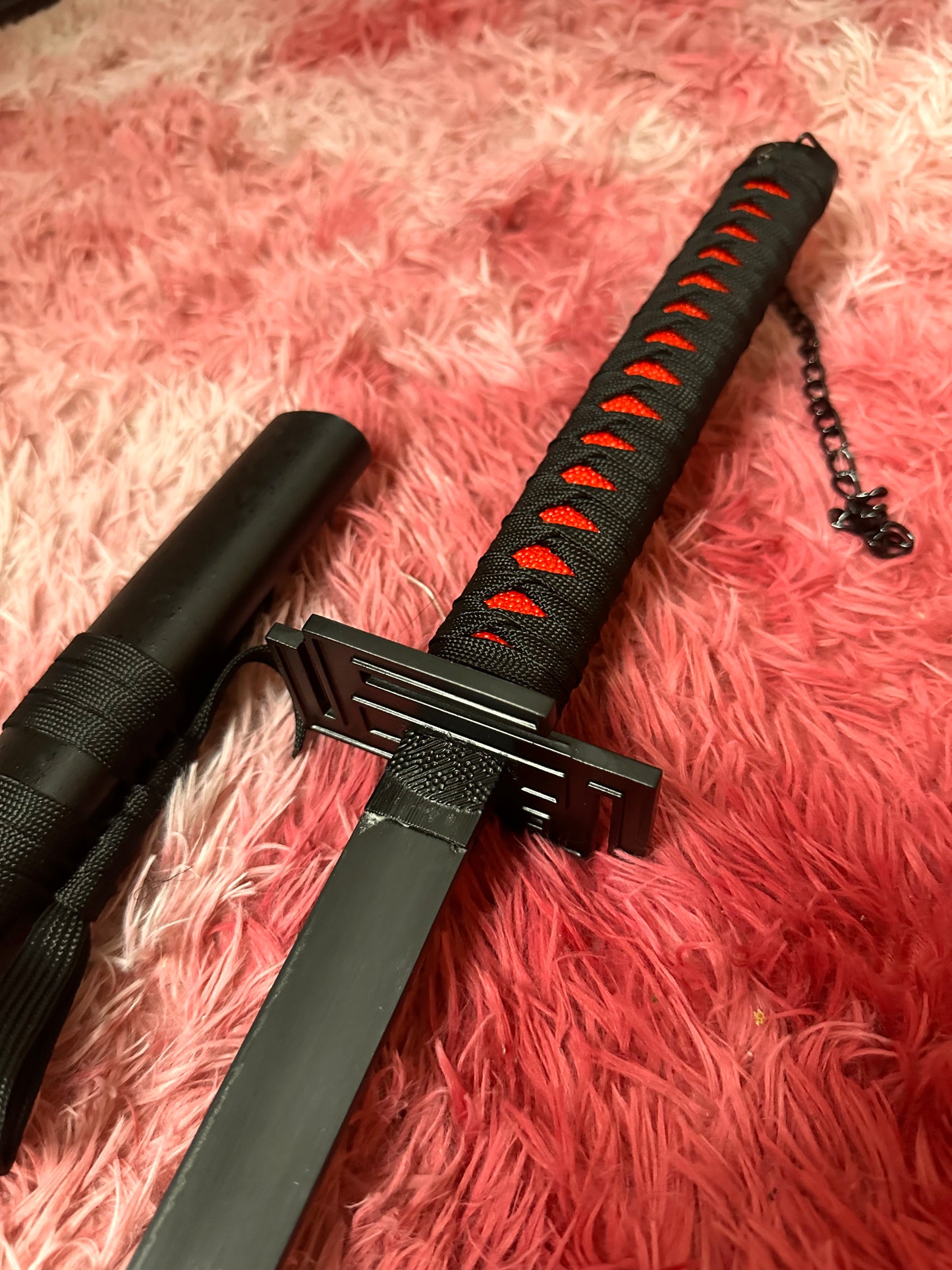 Katana De Metal Tensa Zangetsu de Ichigo - Bleach Alta Calidad