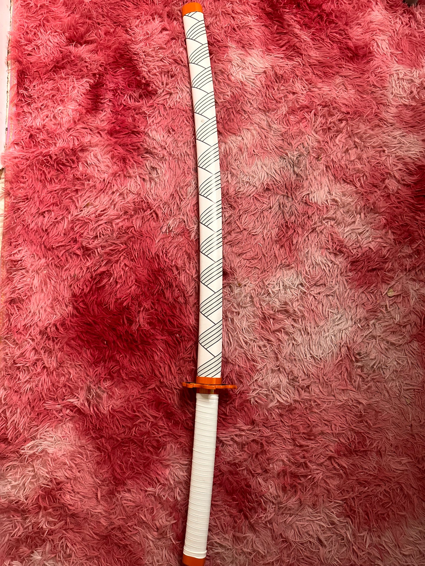 Katana De Metal de Rengoku Kyojuro Demon Slayer Kimetsu no Yaiba - Alta Calidad