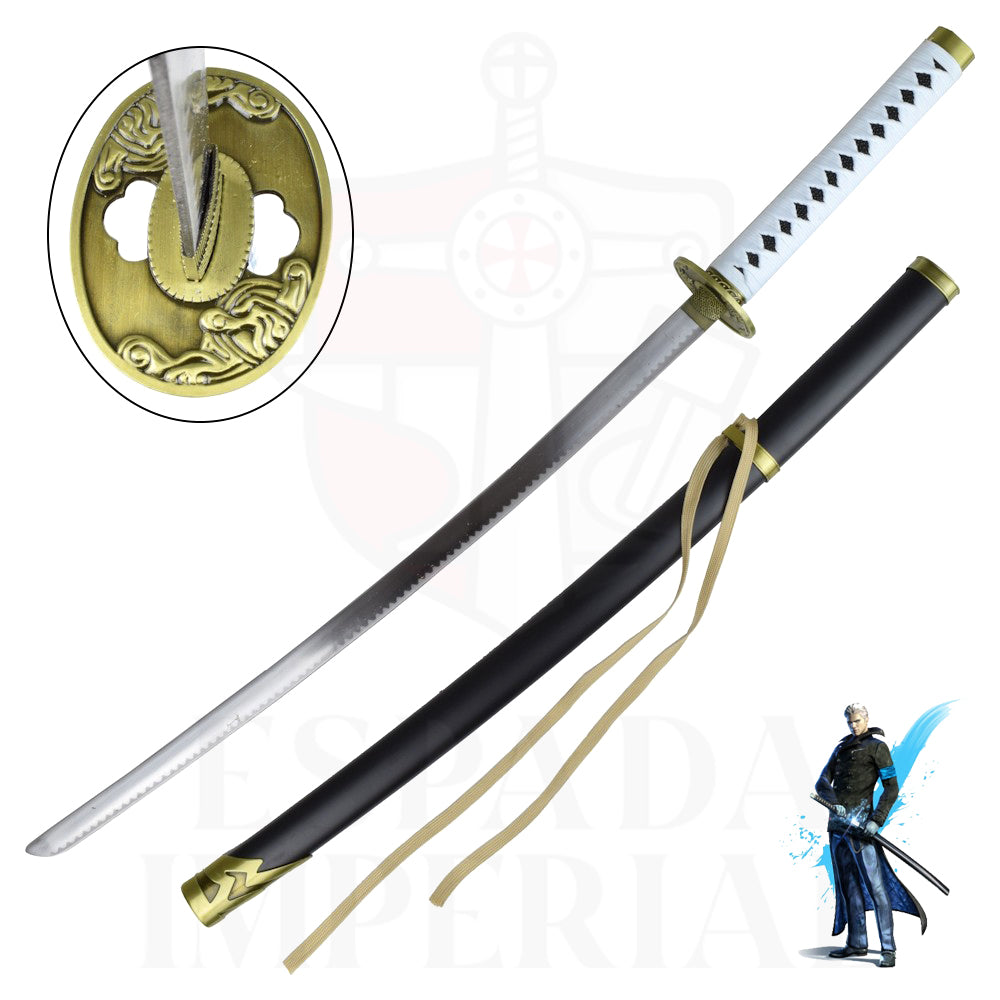 KATANA DE METAL YAMATO DE VERGIL, DEVIL MAY CRY 3