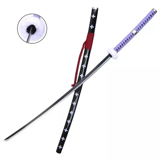 Katana Decorativa Trafalgar Law One Piece morada 2da Version
